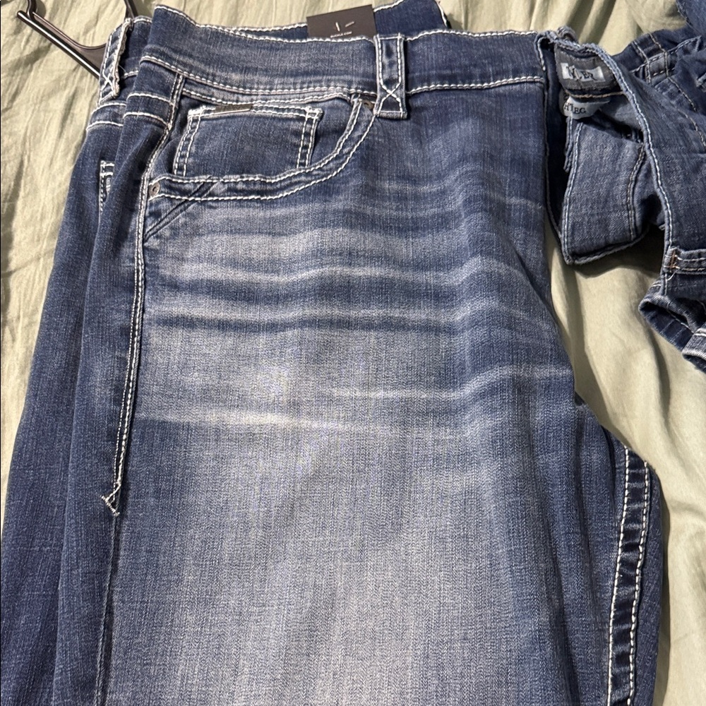 Buckle Classic Blue Boot Cut Jeans